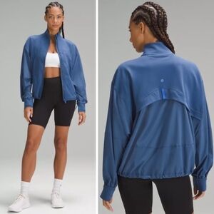 Lululemon - Define Relaxed-Fit Jacket Luon - Pitch Blue - Size 6 - Fall 2023